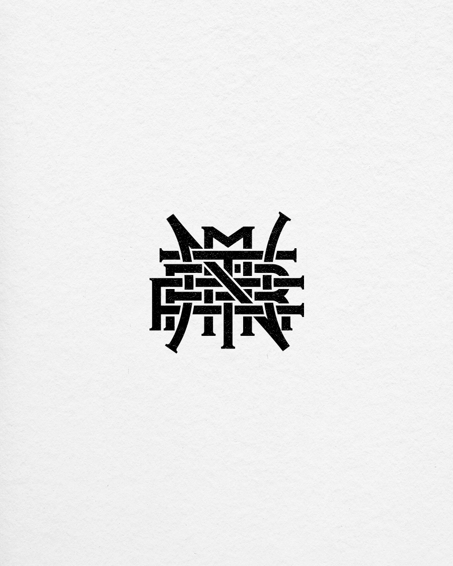 ロゴデザイン マクルグラフ モノグラム